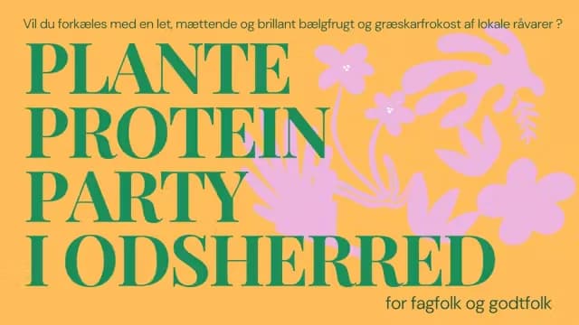 PLANTE*PROTEIN*PUMPKIN*PARTY  I ODSHERRED