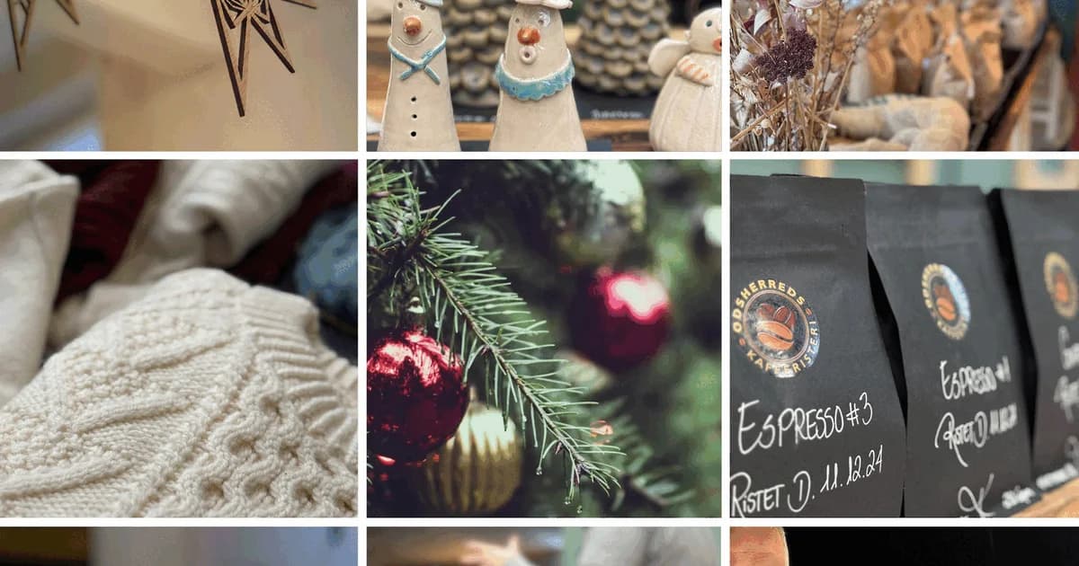 Julemarked på Annebjerggård