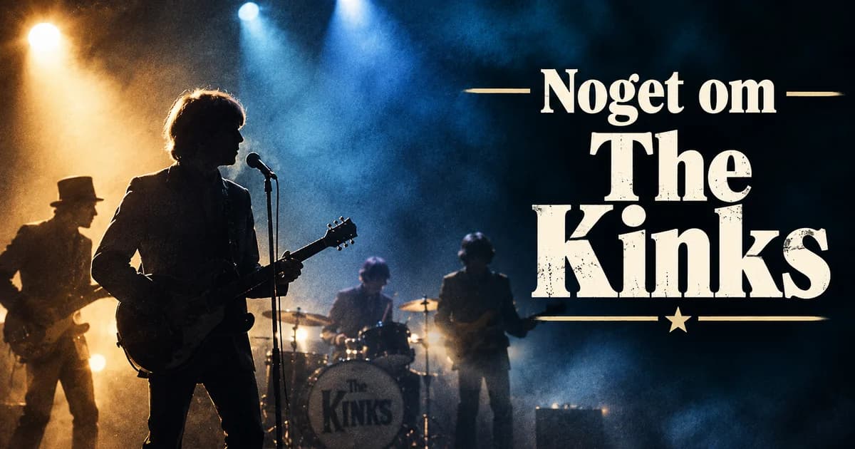 Musikforedrag om The Kinks